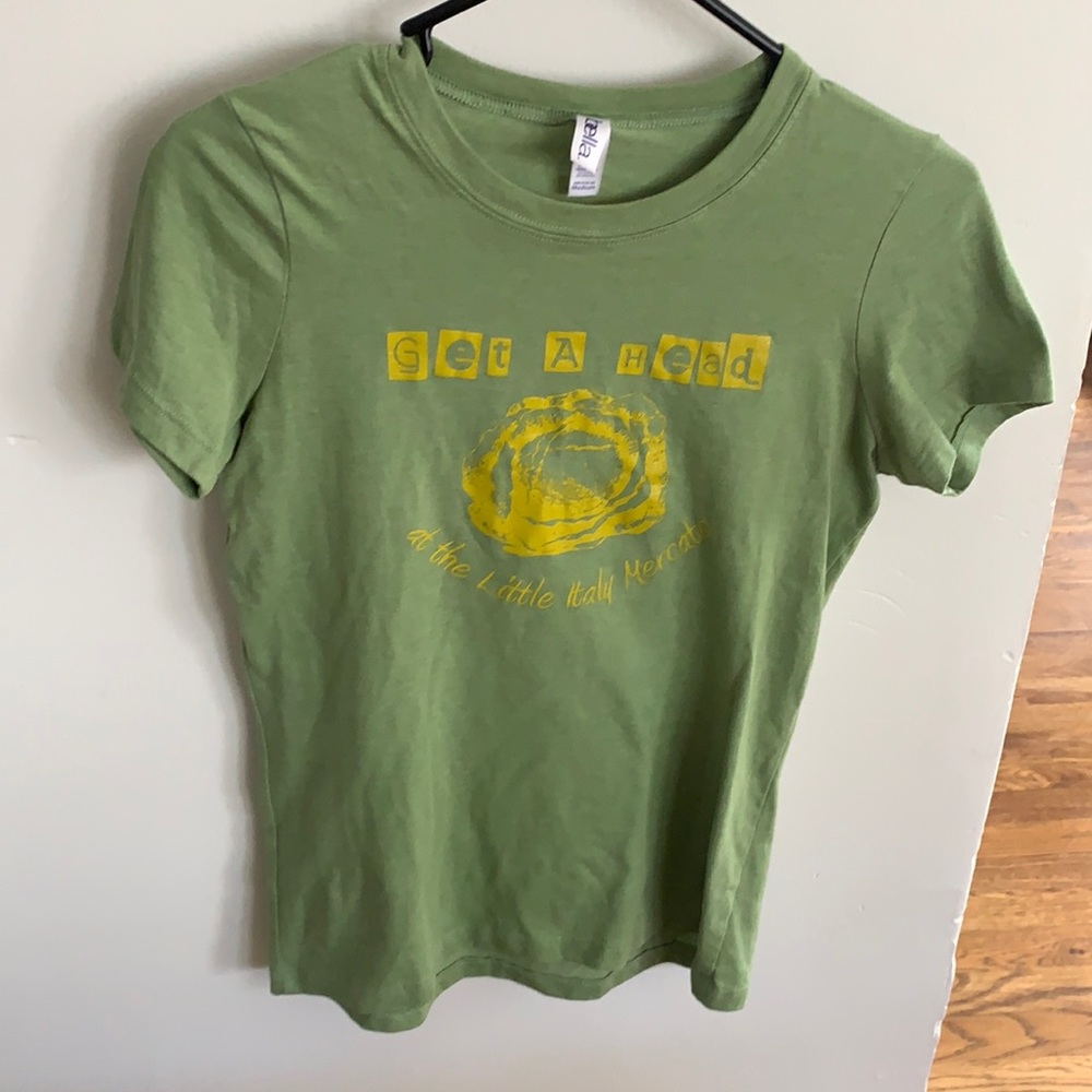 Little Italy market Bella Canvas graphic tee NWOT